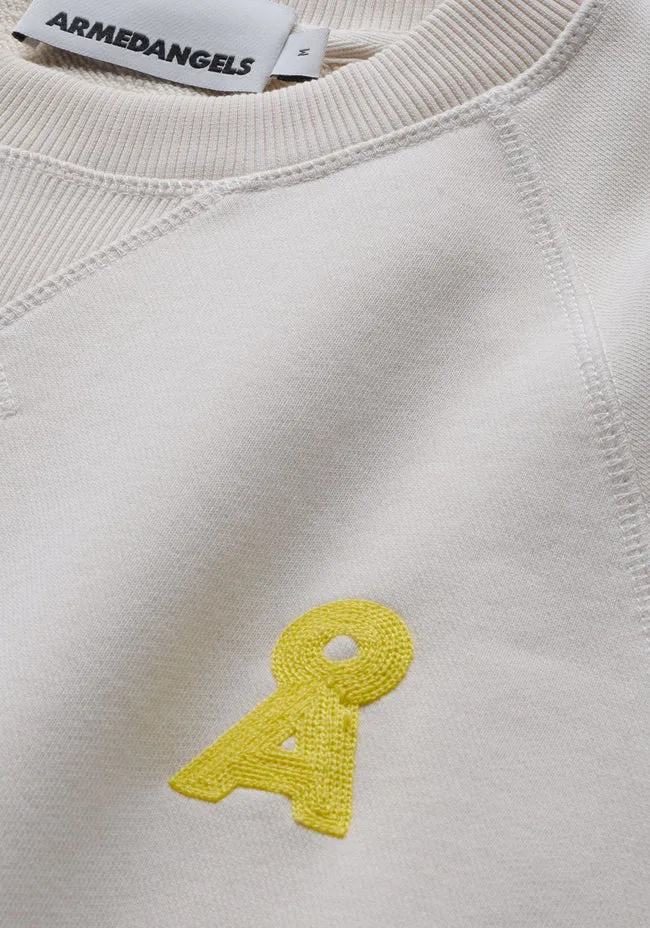 ARMEDANGELS Iconic Å Mel Loop Sweatshirt pure