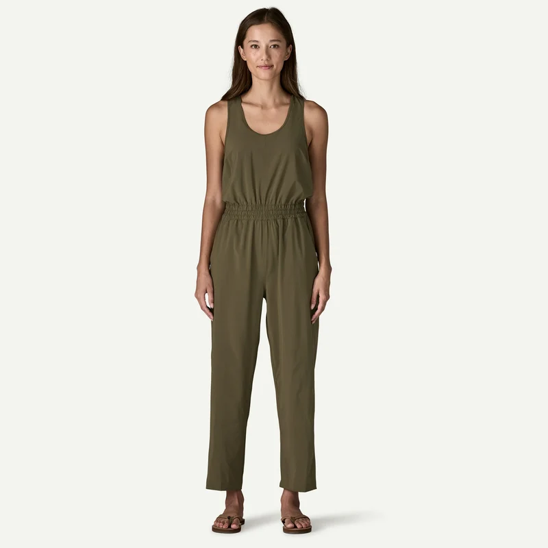 PATAGONIA Women's Terrebonne Traveler Jumpsuit black