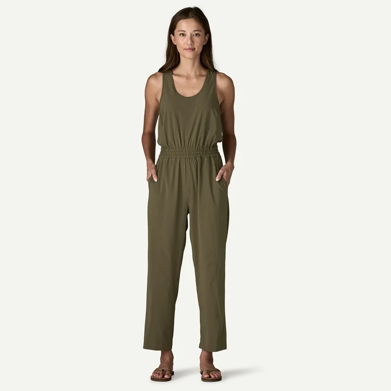 PATAGONIA Women's Terrebonne Traveler Jumpsuit black