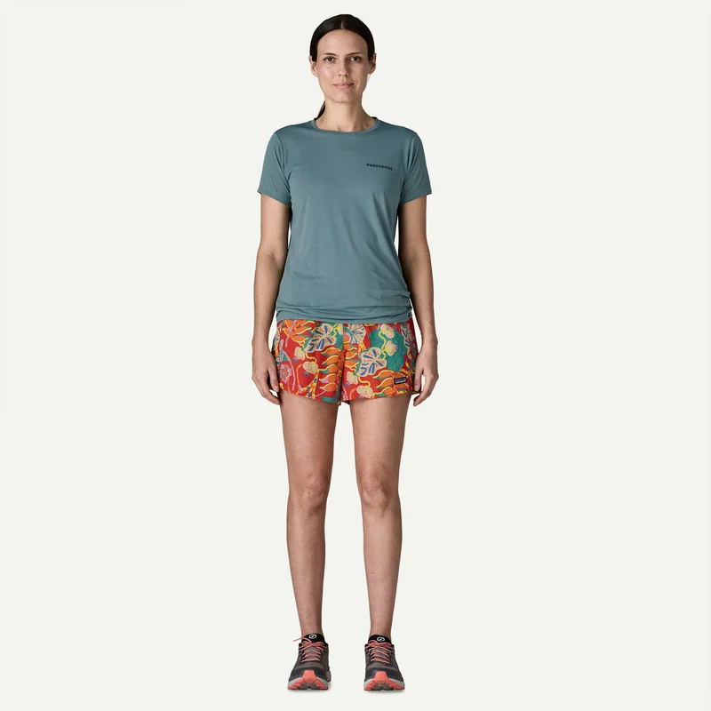 PATAGONIA Women's Baggies™ Shorts Tropiclimb: Hot Ember