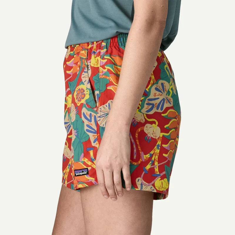 PATAGONIA Women's Baggies™ Shorts Tropiclimb: Hot Ember