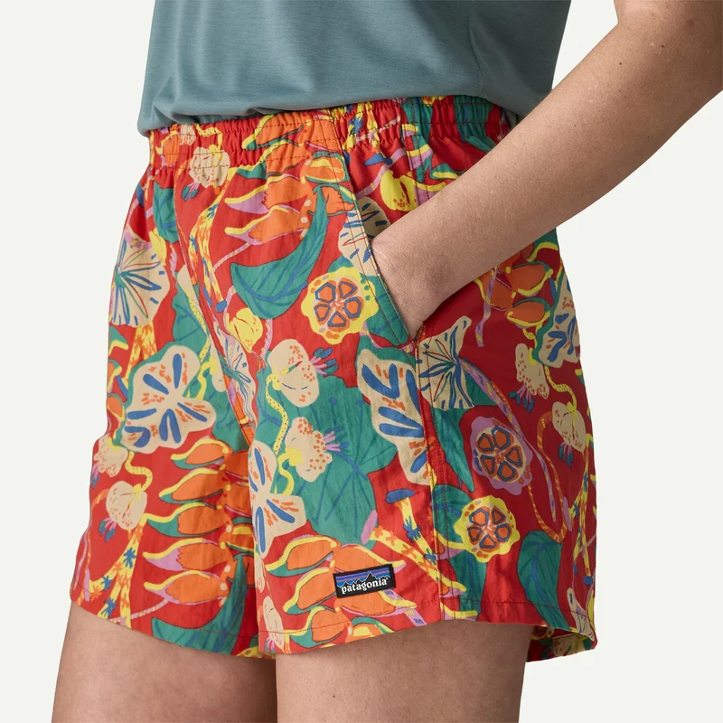 PATAGONIA Women's Baggies™ Shorts Tropiclimb: Hot Ember