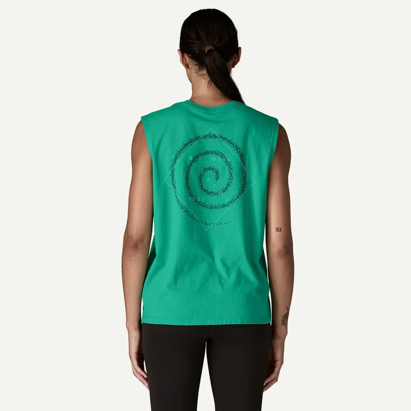 PATAGONIA Women's Multi-Pitch Boxy Tank aqua stone