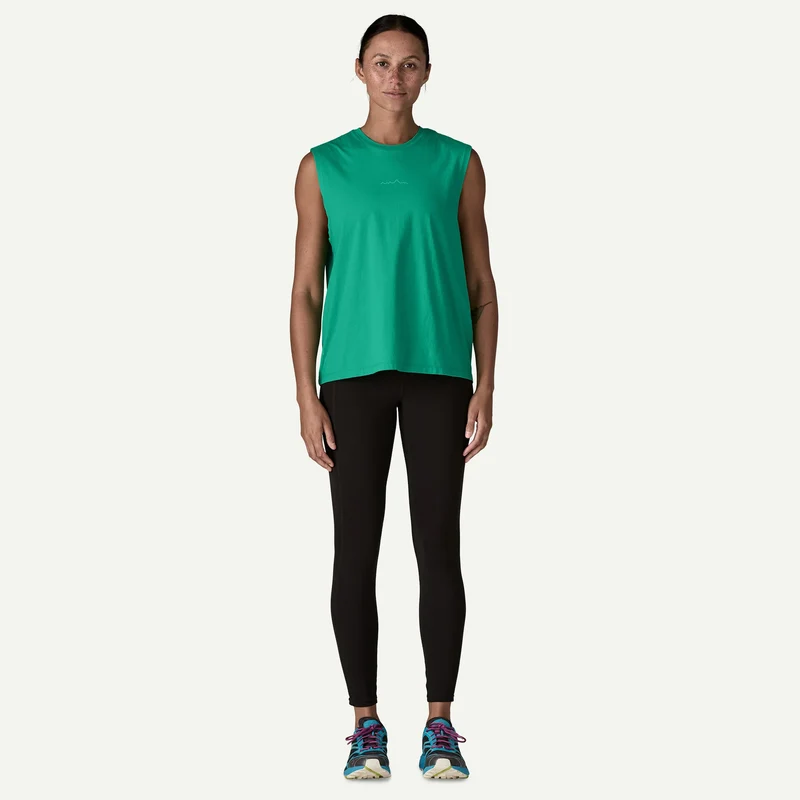 PATAGONIA Women's Multi-Pitch Boxy Tank aqua stone