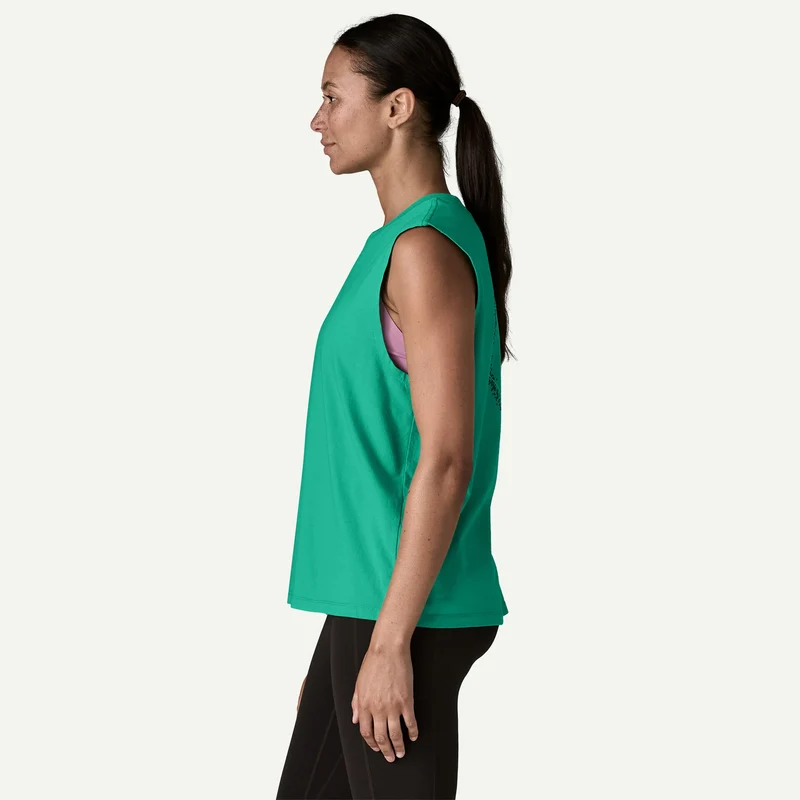 PATAGONIA Women's Multi-Pitch Boxy Tank aqua stone