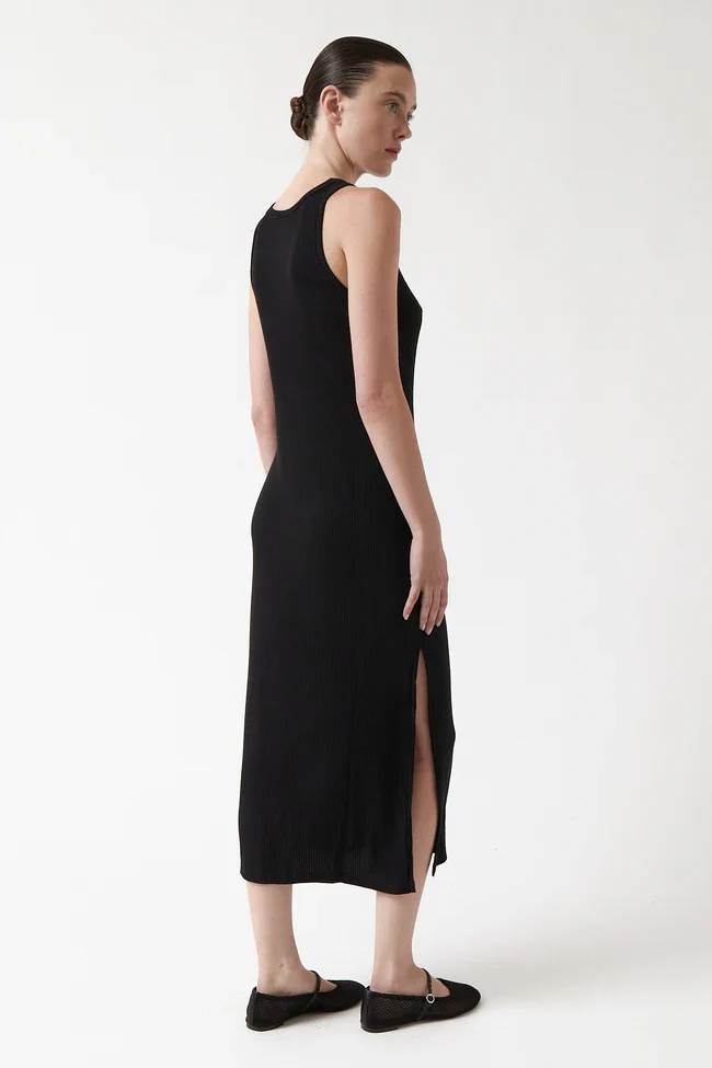 AMT Lula Halter Dress black