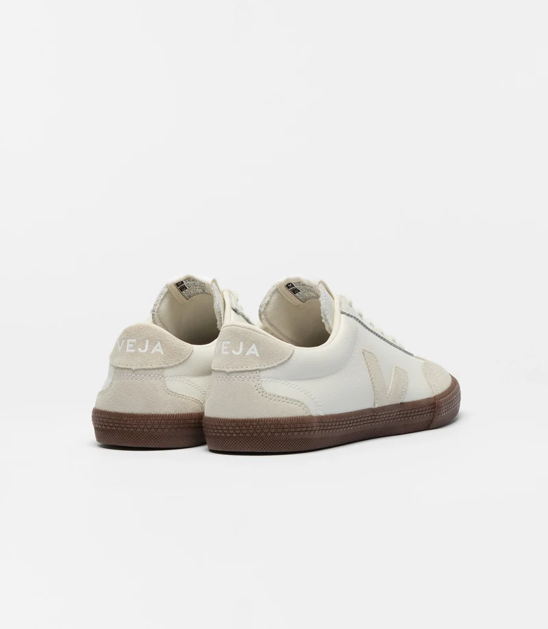 VEJA Volley o.t. leather white-natural-bark