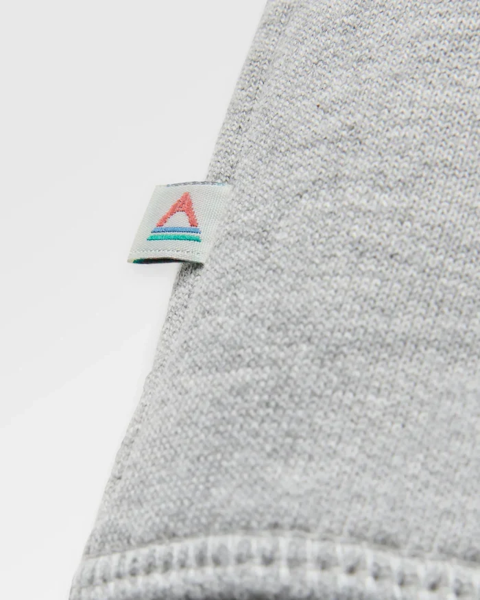 PASSENGER Odyssey Baumwolle (Bio) Sweatshirt mid grey marl