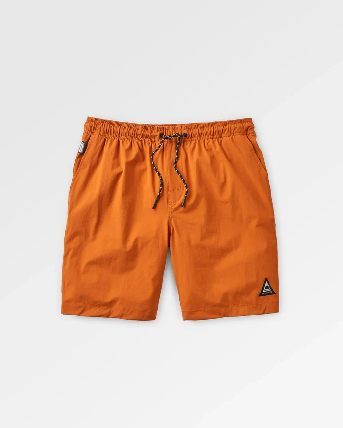 PASSENGER Drifter Beach Lined Badeshort retro orange