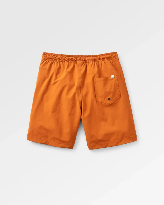 PASSENGER Drifter Beach Lined Badeshort retro orange