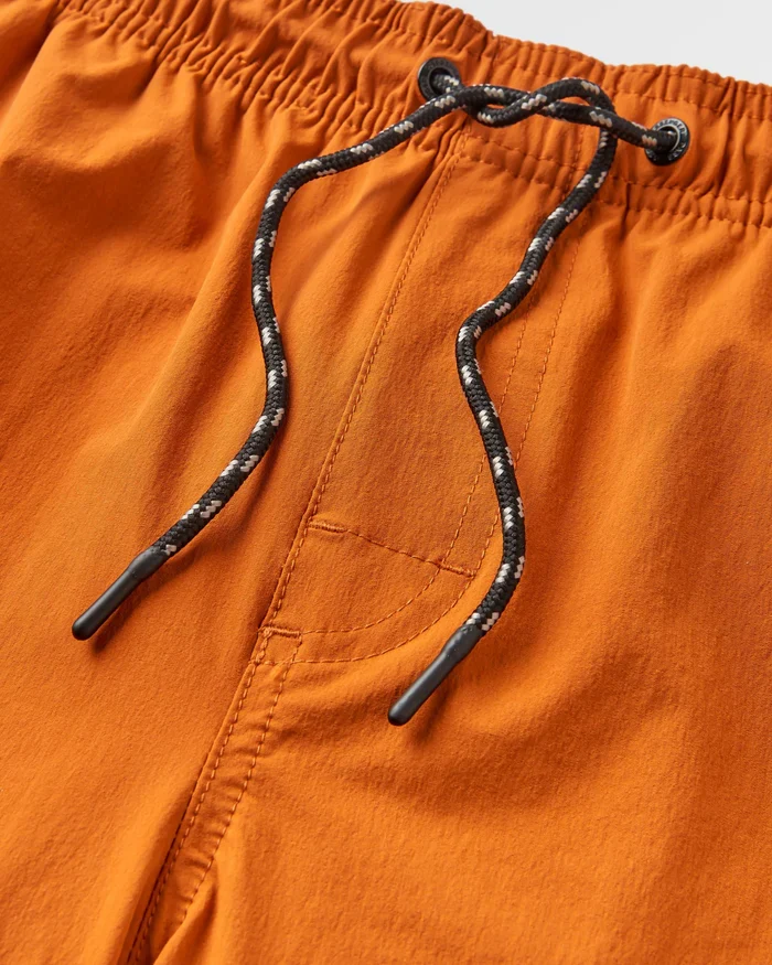 PASSENGER Drifter Beach Lined Badeshort retro orange