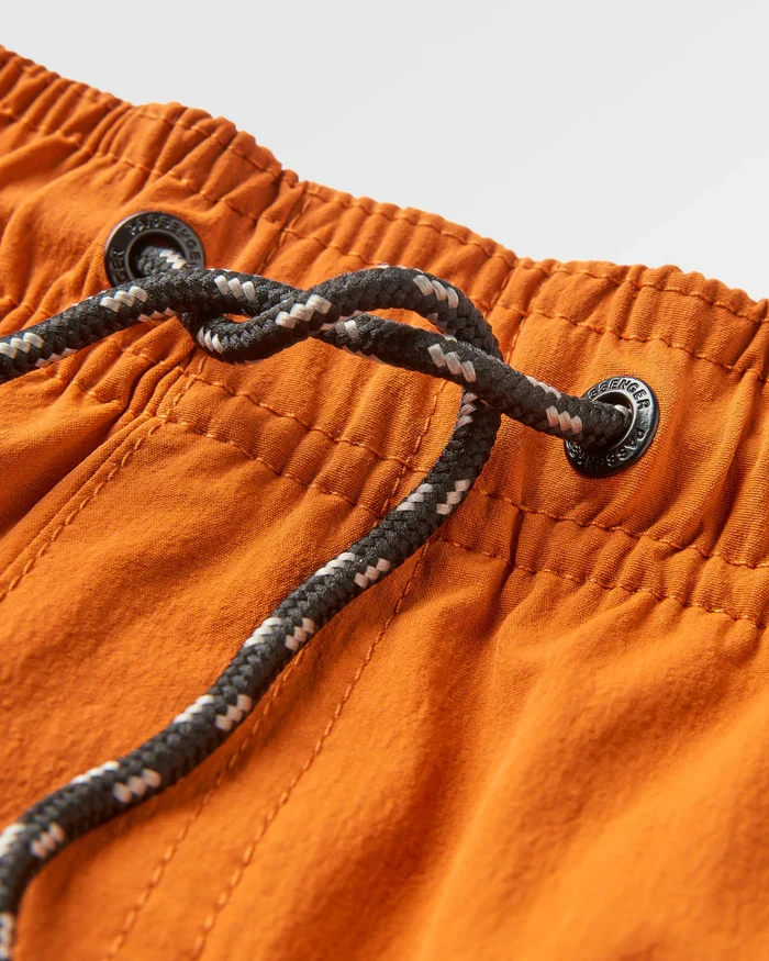 PASSENGER Drifter Beach Lined Badeshort retro orange