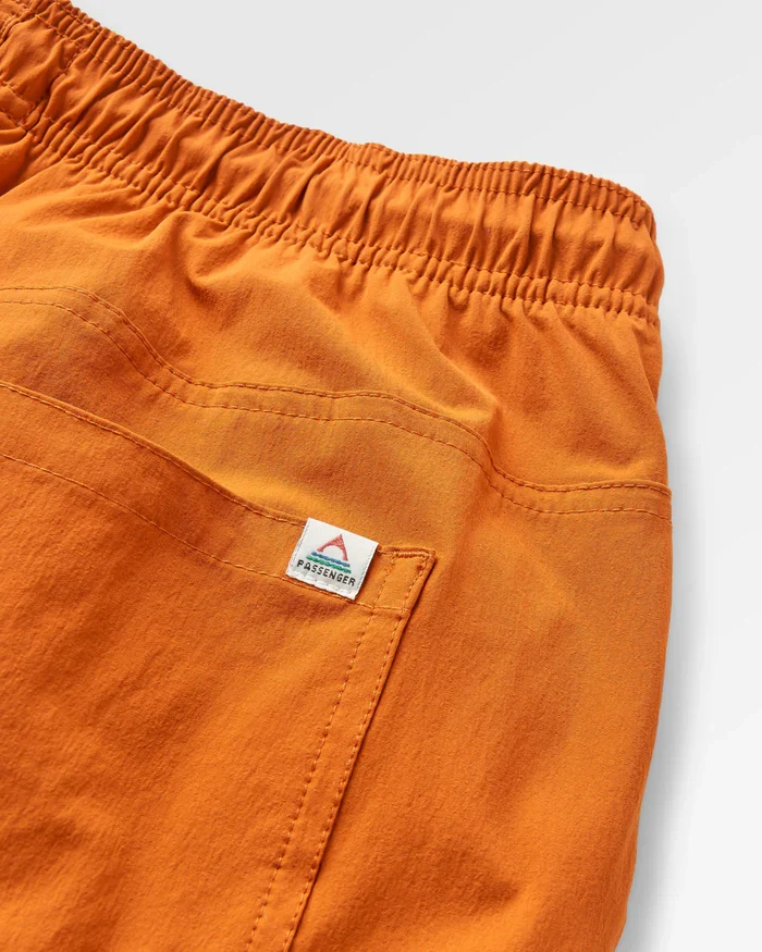 PASSENGER Drifter Beach Lined Badeshort retro orange