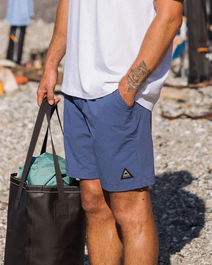 PASSENGER Drifter Beach Lined Badeshort dark denim