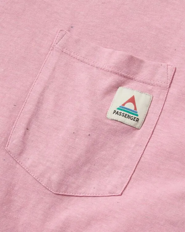 PASSENGER Heritage Recycled Relaxed Fit Longsleeve pink haze