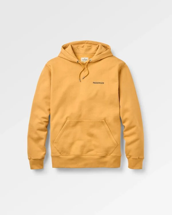 PASSENGER Roamer Recycled Cotton Hoodie spruce yellow