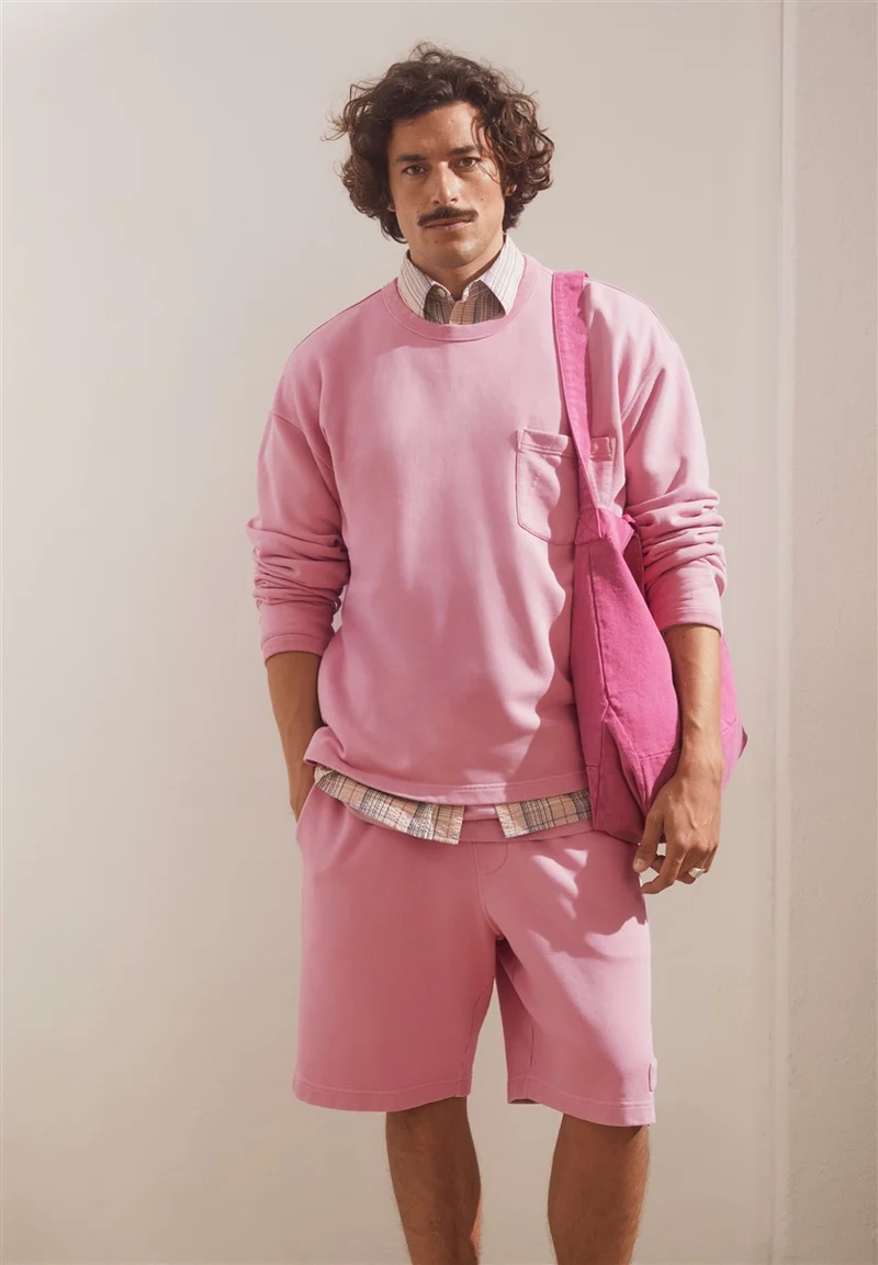 ARMEDANGELS Gmt Dye Sweatshirt washed berry washed