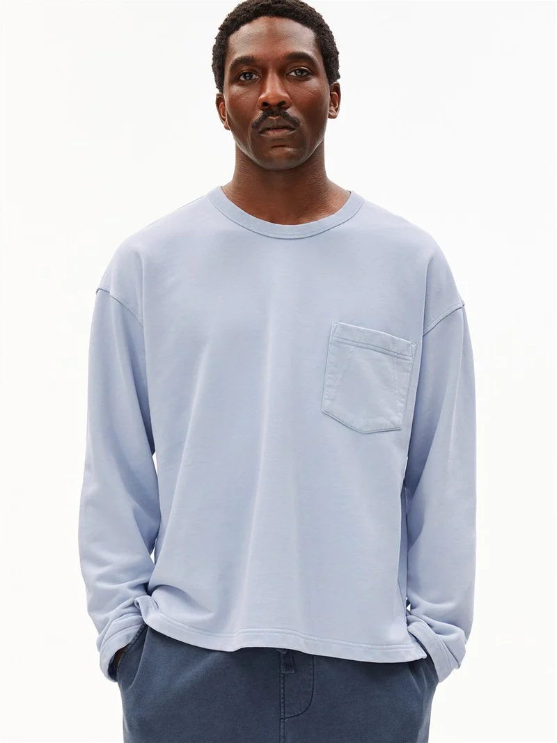 ARMEDANGELS Gmt Dye Sweatshirt wedgwood washed