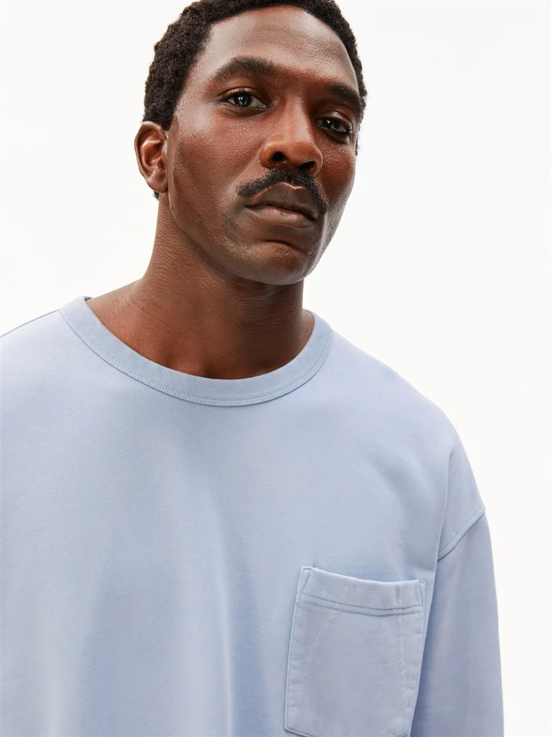 ARMEDANGELS Gmt Dye Sweatshirt wedgwood washed