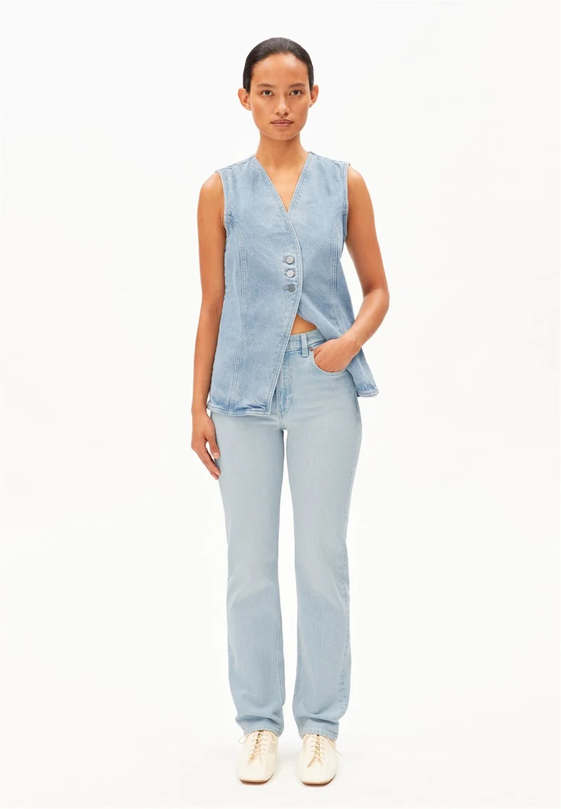 ARMEDANGELS Carenaa Straight Jeans glacier