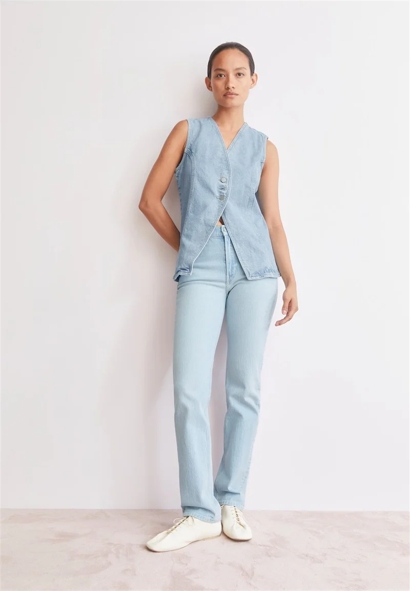 ARMEDANGELS Carenaa Straight Jeans glacier