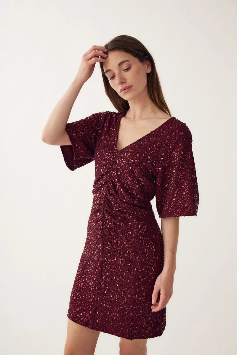 Noella - Soli Dress 11630001 - 1393 - Winetasting