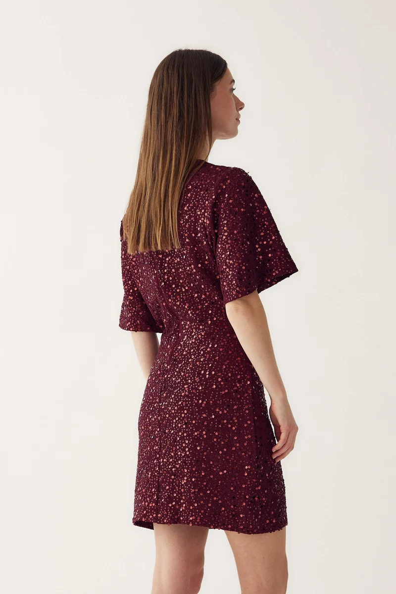 Noella - Soli Dress 11630001 - 1393 - Winetasting