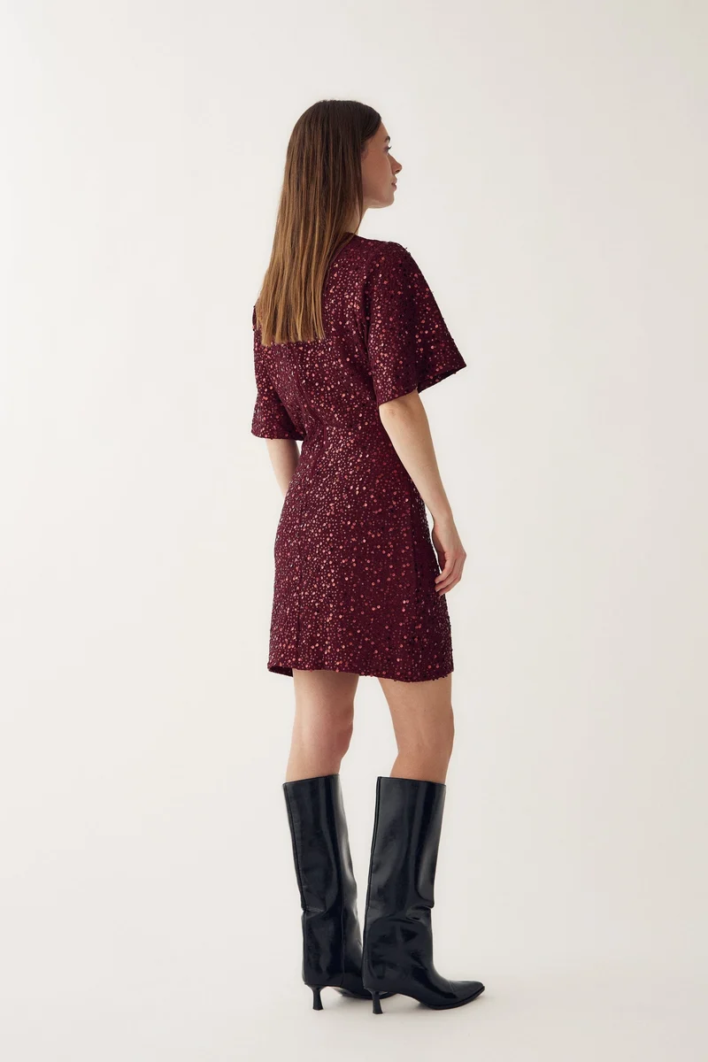 Noella - Soli Dress 11630001 - 1393 - Winetasting