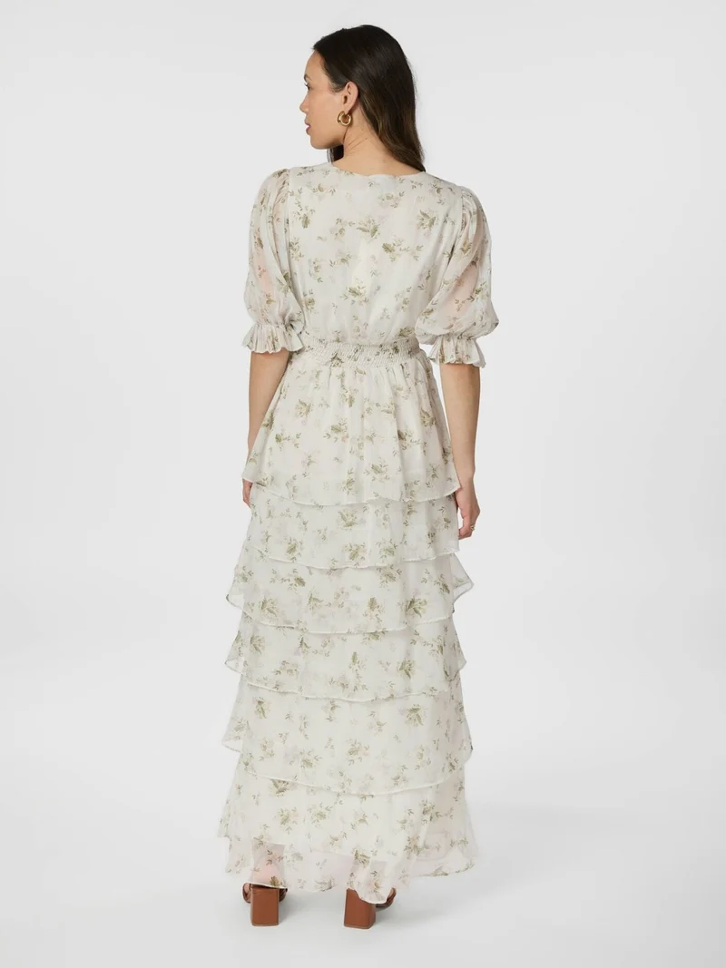 Neo Noir - Noorie Flower Dress 165005 - 121 - Off White