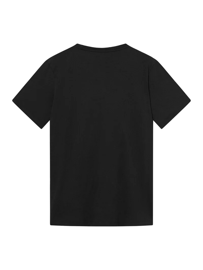 KNOWLEDGE COTTON APPAREL Basic T-Shirt black jet