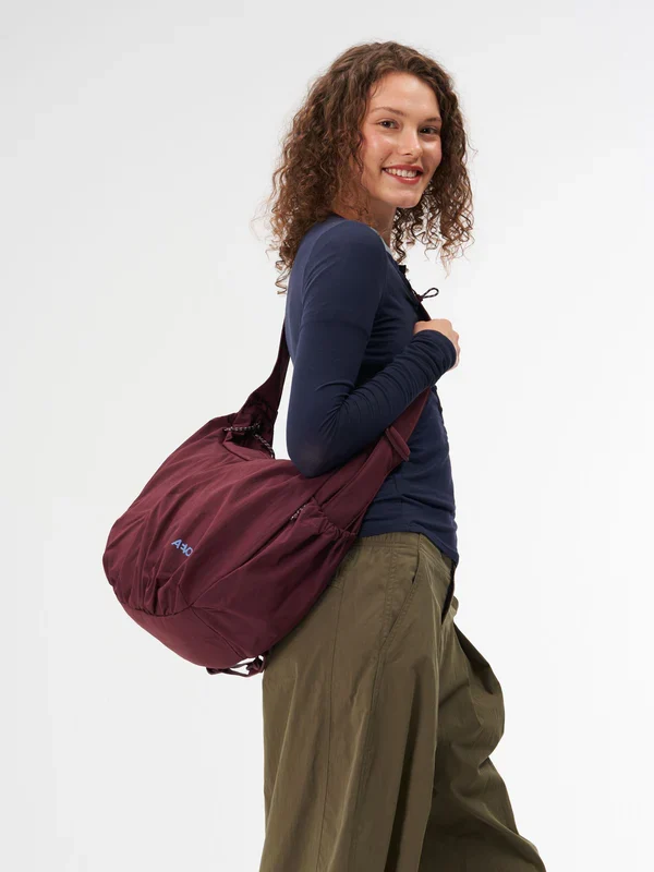 AEVOR Slouchy Bag burgundy