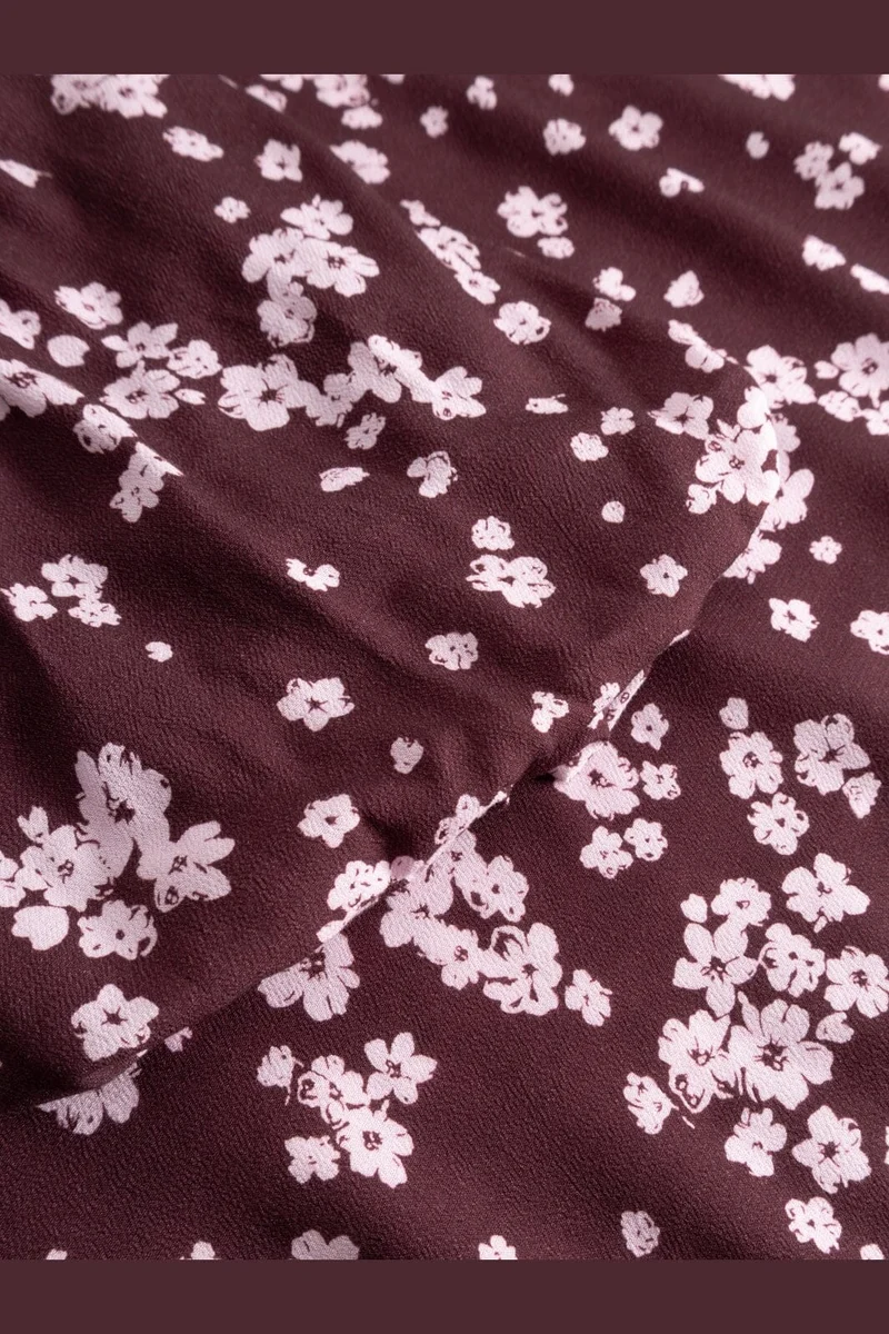 Noella - N-Ruth Dress 15130002 - 1433 - Deja Burgundy Print