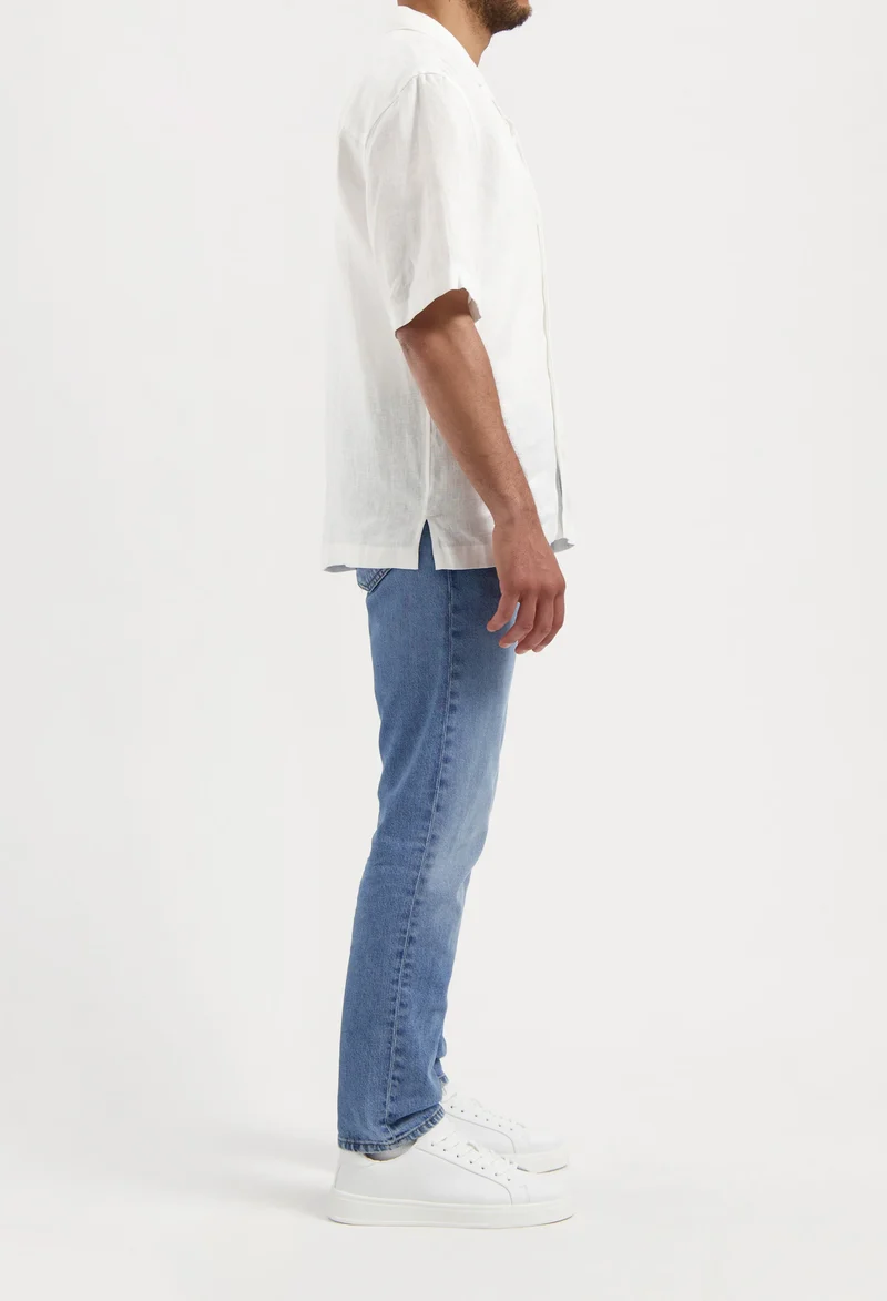 MUD JEANS Hank Mid Tapered Medium Aged