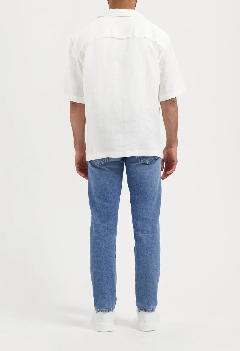 MUD JEANS Hank Mid Tapered Medium Aged