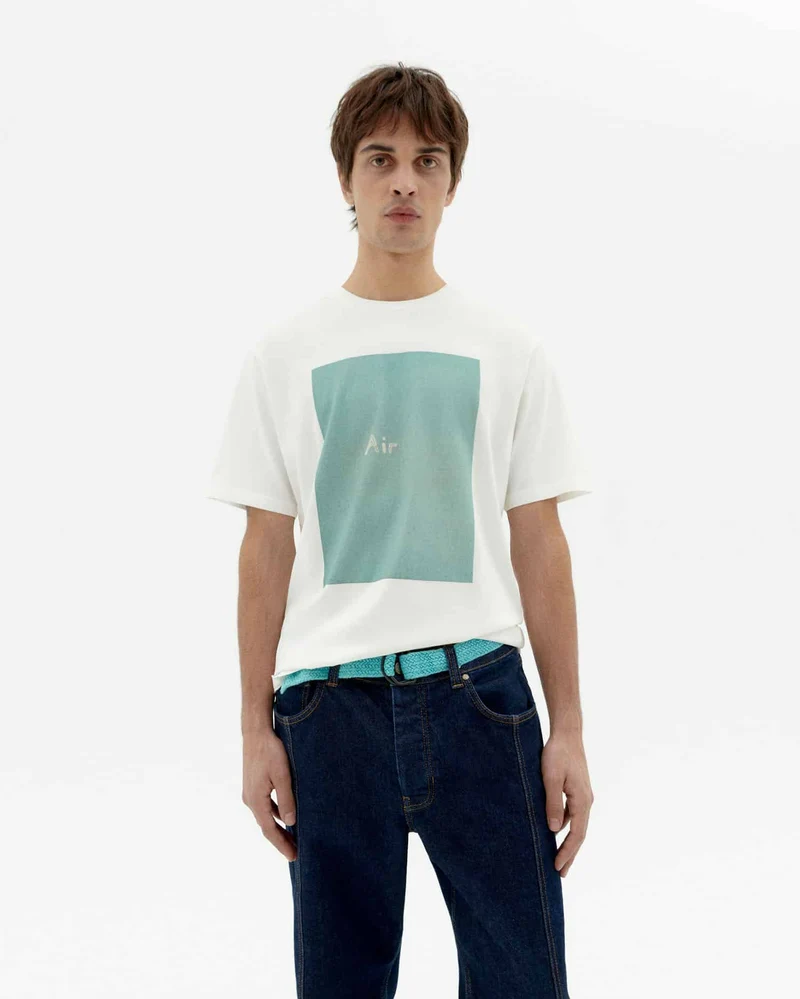 THINKING MU Air Zach Tee white