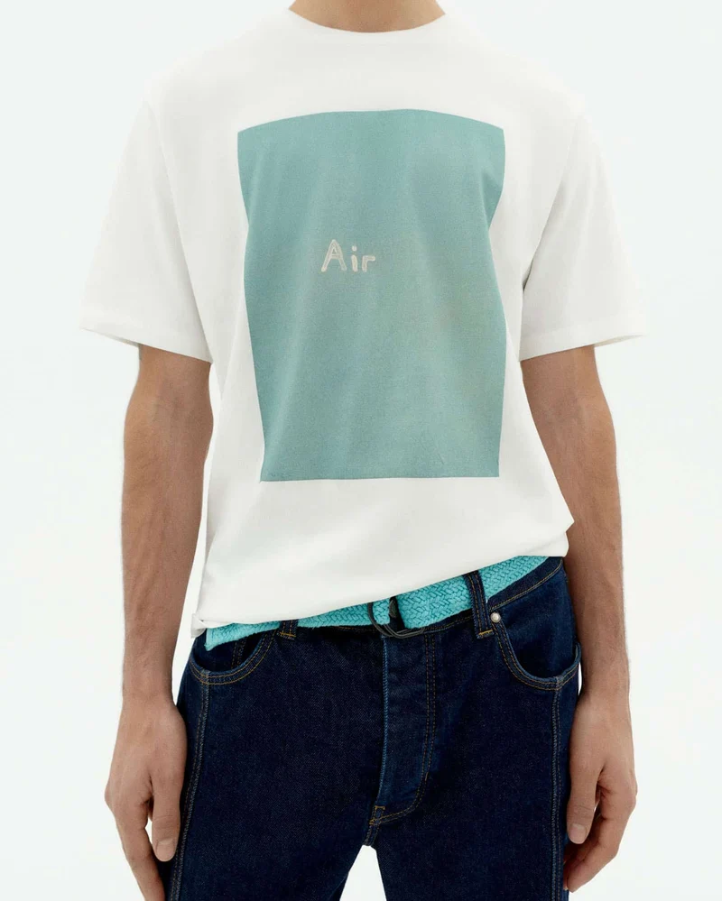 THINKING MU Air Zach Tee white