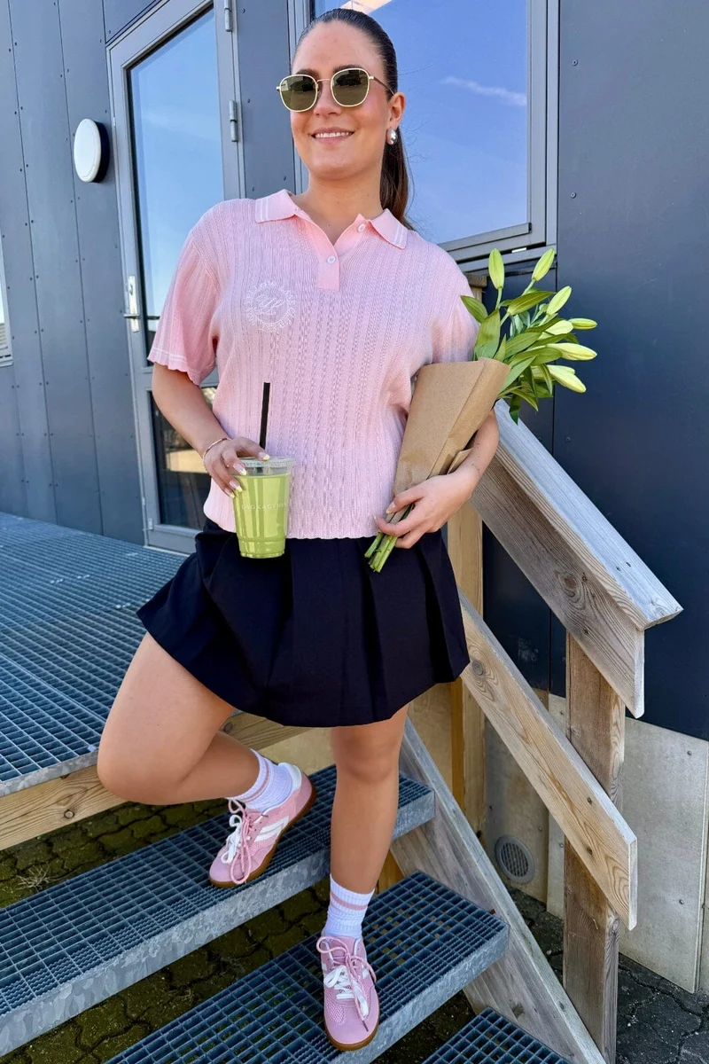Yellow Lane - Alpha Polo 165405 - 754 - Light Pink
