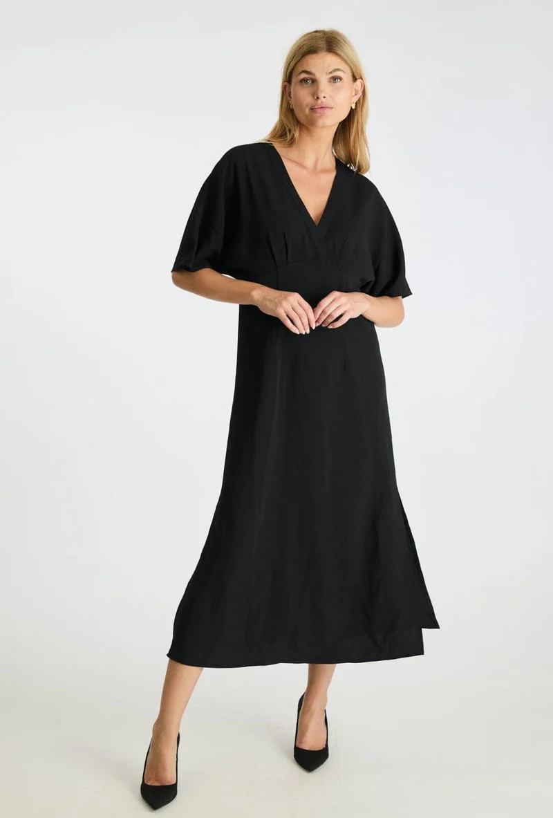 Neo Noir - Myran Solid Dress - Black