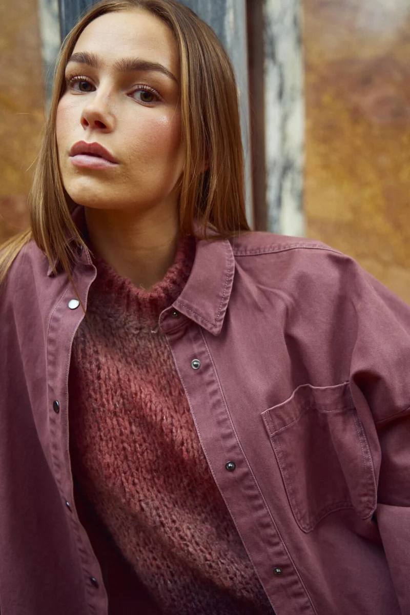 Noella - Liara Shirt 13910003 - 1369 - Crushed Berry