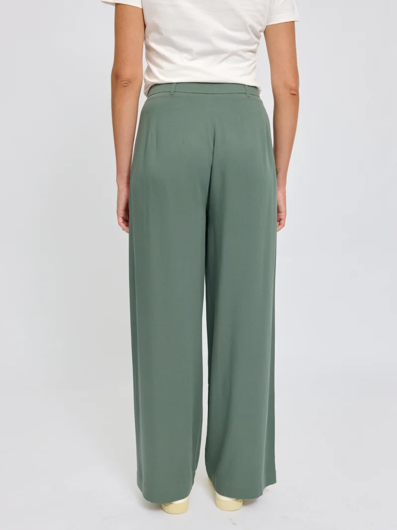 MAZINE Pleated Viscose Pants bottle