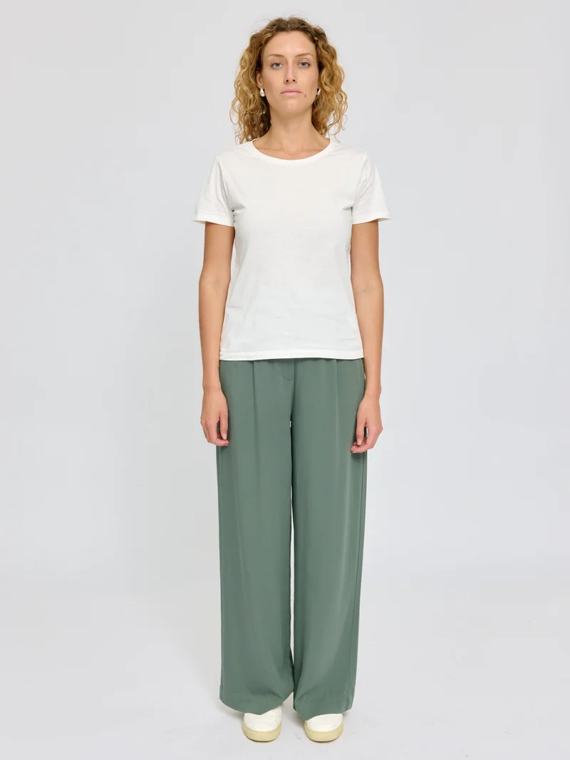 MAZINE Pleated Viscose Pants bottle