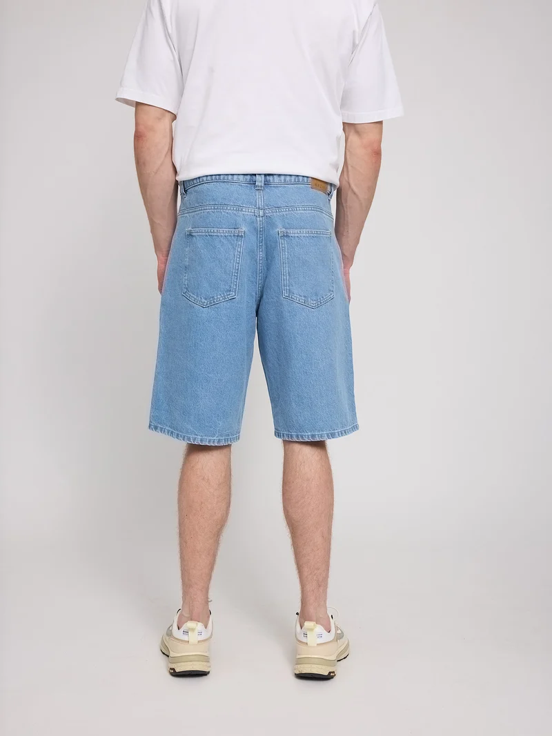 MAZINE Denim Shorts light blue wash