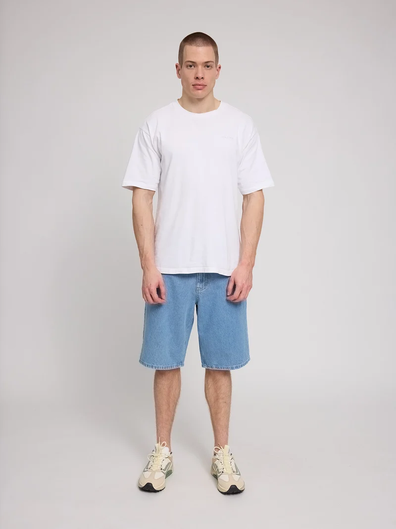 MAZINE Denim Shorts light blue wash