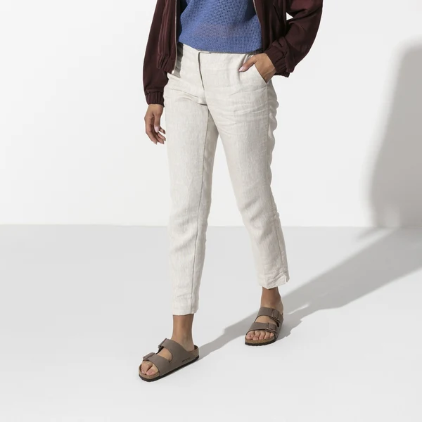 BIRKENSTOCK Arizona Birko-Flor Nubuck mocca (schmale Weite)