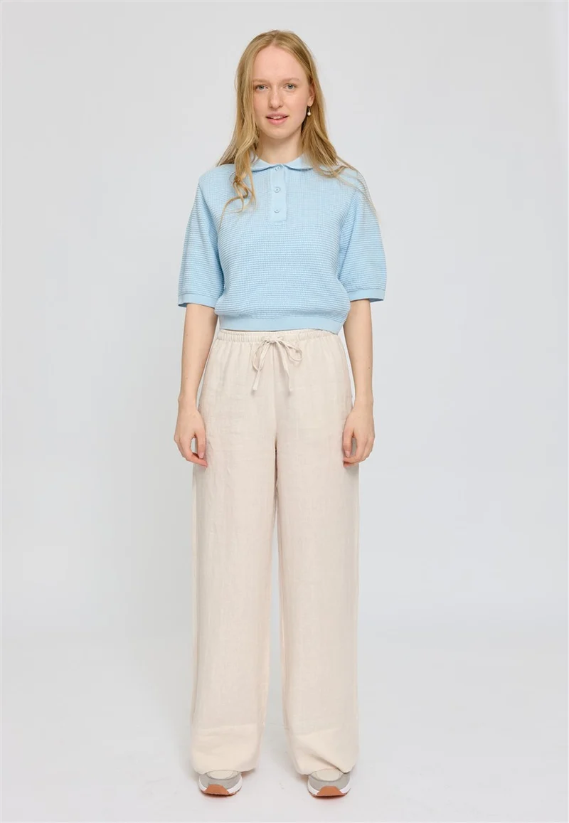 MAZINE Knit Polo dream blue