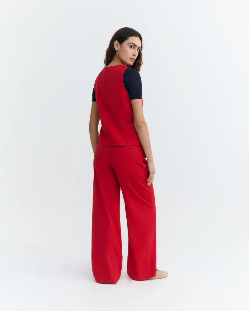 THINKING MU Clavel Karina Pants red