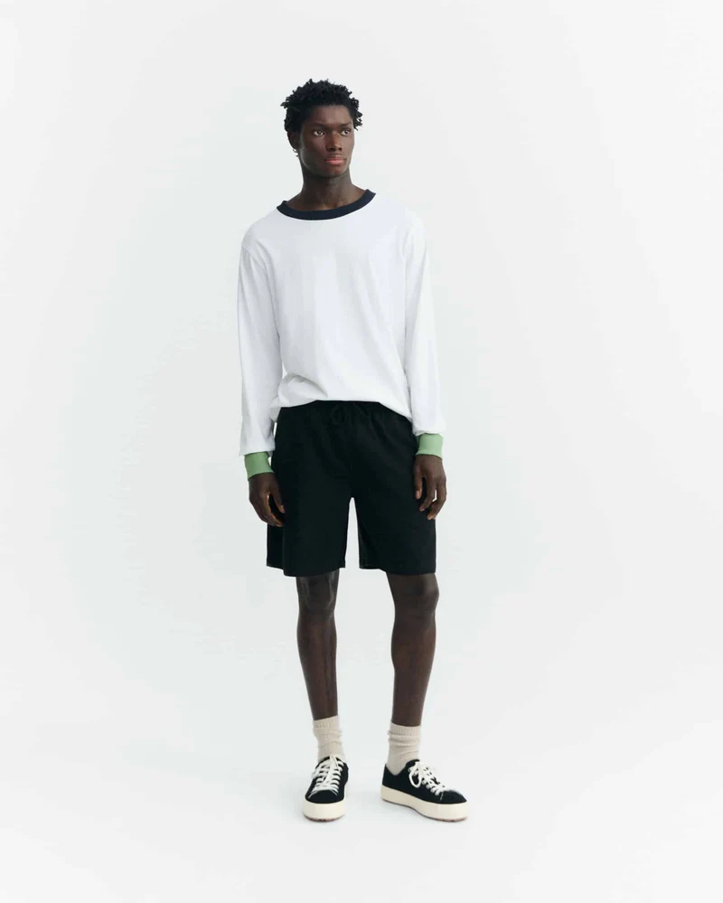 THINKING MU Henry Shorts black
