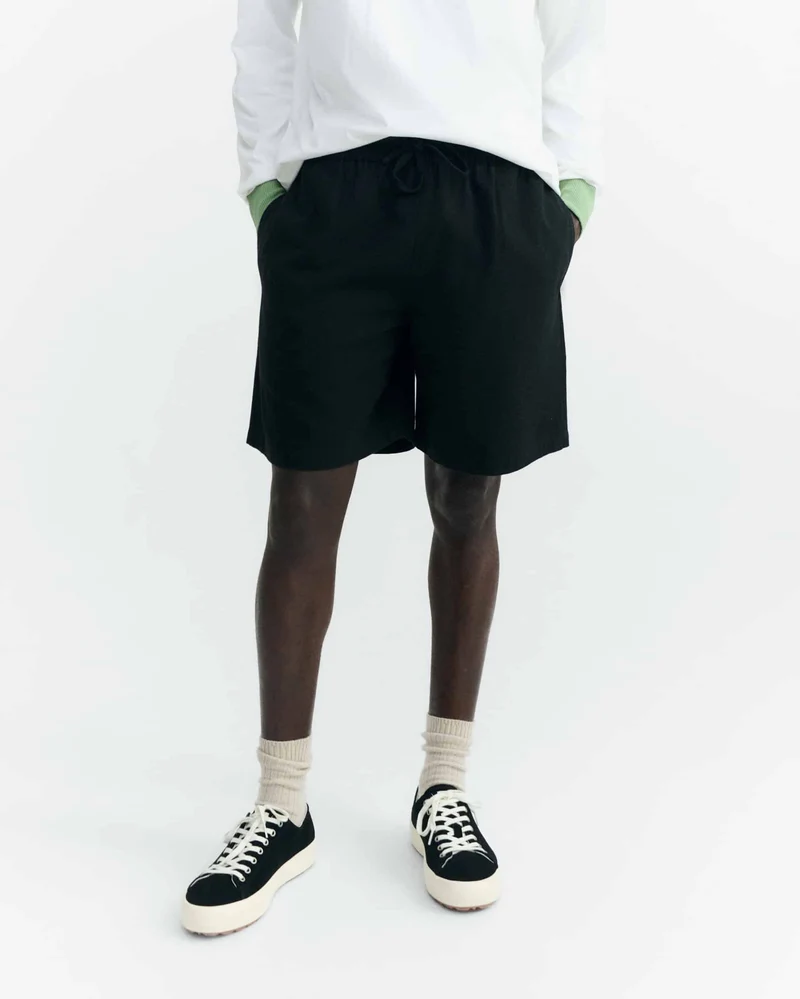 THINKING MU Henry Shorts black