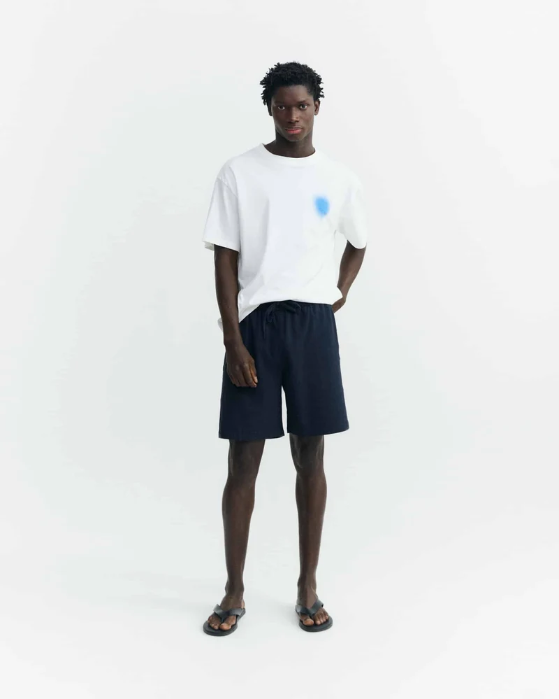 THINKING MU Henry Shorts blue