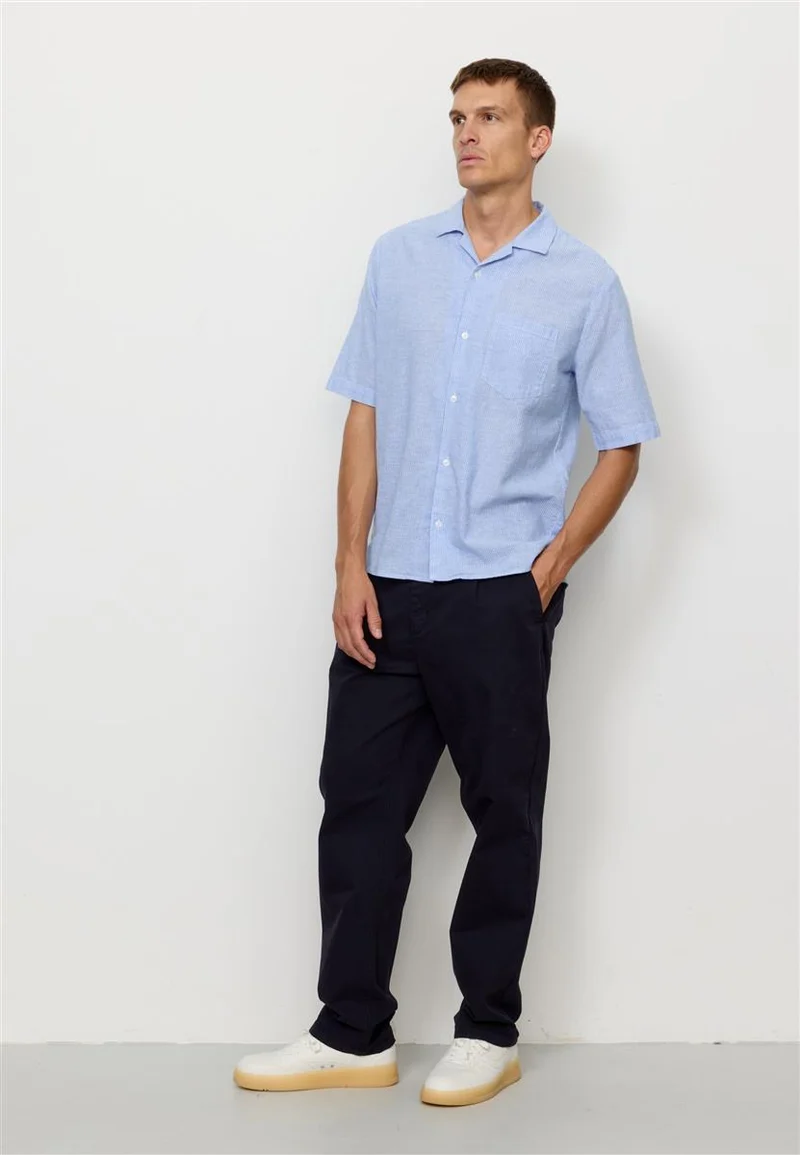 RECOLUTION Cashew Stripes blue